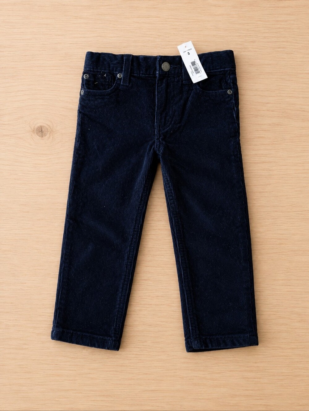 Joe Fresh Black Corduroy Toddler Pants NWT 3T